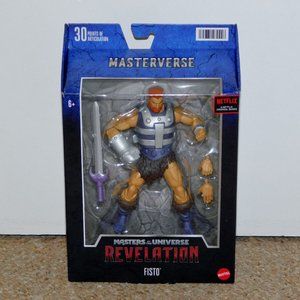 2021 Mattel Masters of the Universe Revelation 7" Masterverse Fisto MIB New